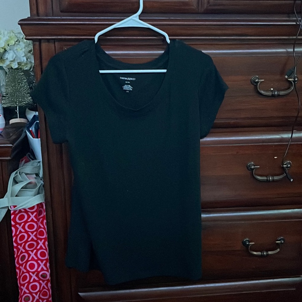 Simple black shirt